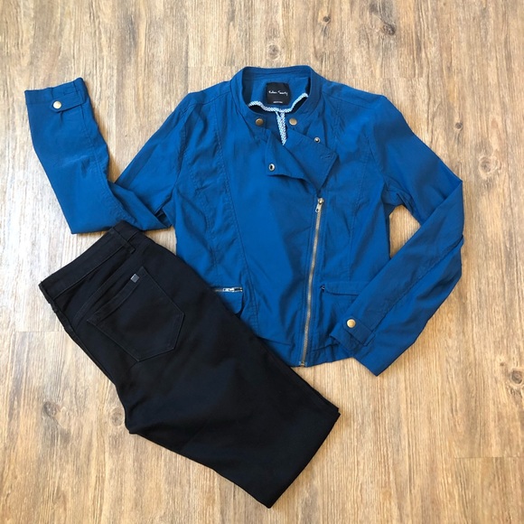 Eden Society Jackets & Blazers - 🌟HP🌟 Eden Society Stitchfix Blue Jacket in sz L